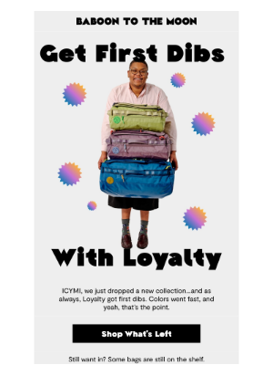 BABOON - Always Get First Dibs w/ Loyalty