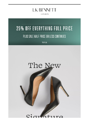 L.K.Bennett (United Kingdom) - 25% Off Everything | The New Signature