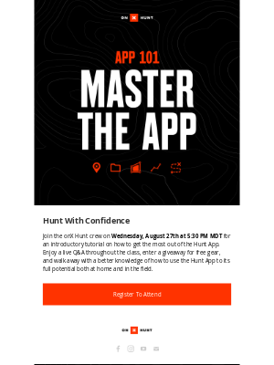 onXmaps - You're Invited, Join our onX Hunt 101 Masterclass