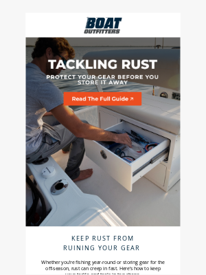 Boat Outfitters - Keep Your Fishing Gear Rust-Free