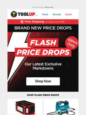 Toolup - ⚡ Flash Price Drops – 48 Hours Only!