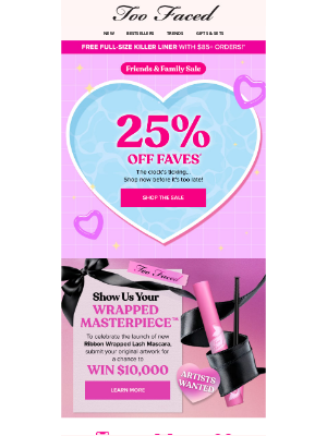Too Faced Cosmetics - Going, Going, (Almost) Gone