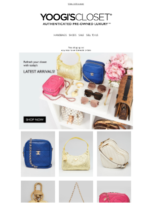 Yoogi's Closet - Our latest arrivals are too good to miss!