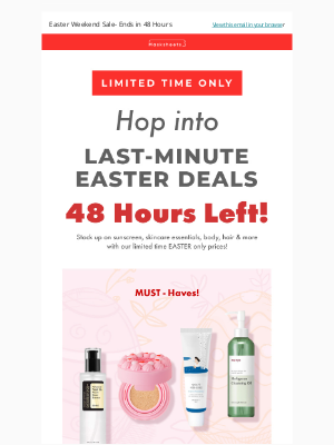 MASKSHEETS - ⏳Final 48 Hour Countdown! EPIC Easter Weekend Blowout! 🐰🌟