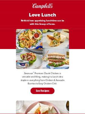 Campbell's Soup - Boring lunches stop here 🛑