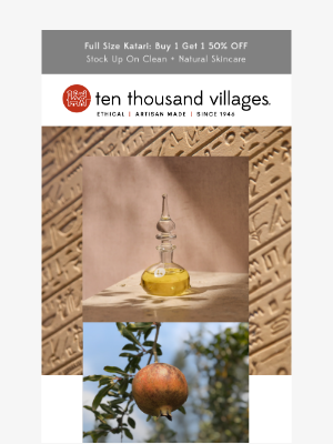 Ten Thousand Villages - Crafted for Your Glow: Discover Artisan Skincare