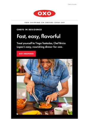 OXO - Chef Bricia Lopez’s easy dinner-for-one