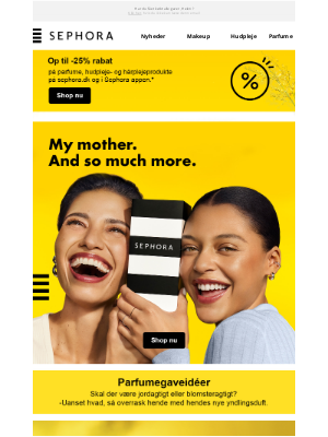 Sephora (Denmark) - 4 dage til Mors Dag 💛