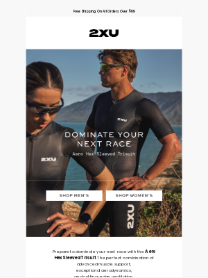 2XU - The why: Aero Hex Sleeved Trisuit