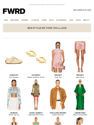 FWRD by Elyse Walker - Clarence, You’ve Got Great Taste