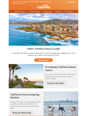 Visit California - Summer Starts Here: 24 Amazing Hours in La Jolla