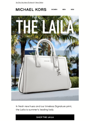 Michael Kors - Bag An Icon: The Laila Satchel