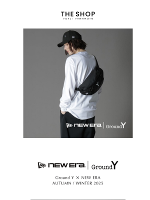 Yohji Yamamoto (Japan) - 【NEW IN】Ground Y x NEW ERA Autumn/Winter 2025 Collection