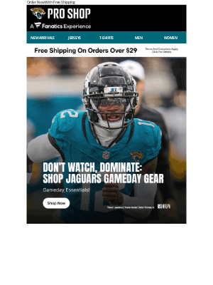 Jacksonville Jaguars - Gear Up For Every Play & Every Day!