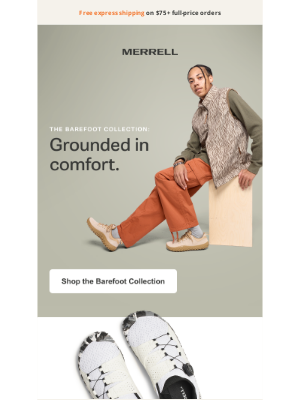 Merrell - Get closer to nature with every step in our Barefoot styles