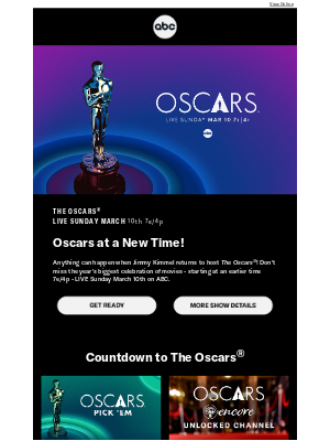 Disney+ - Countdown to The Oscars® with Jimmy Kimmel