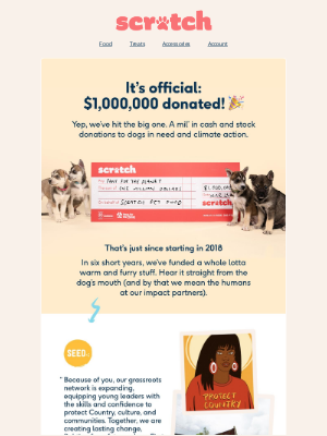 Scratch Pet Food (Australia) - Guys, we did it 🎉