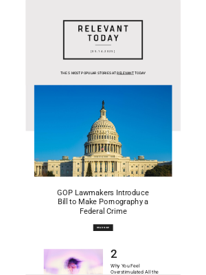 relevant - Today's trending stories: