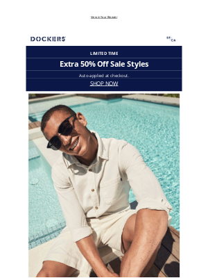 Dockers - The right summer style?