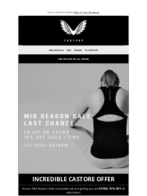 Castore - Castore | Extra 15% Off All Sale Items