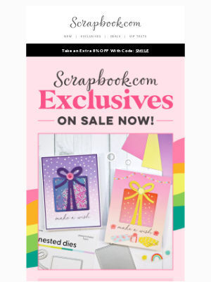 Scrapbook - 😳 Oops! Your Coupon Code Expires Tonight!