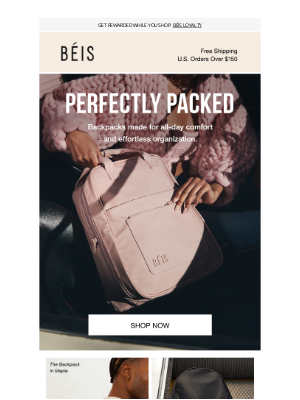 BEIS - Backpacks, all grown up