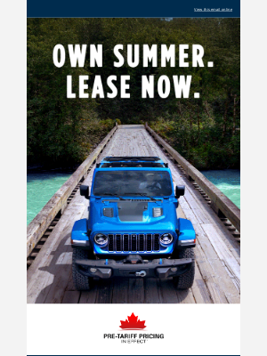 Dodge (Canada) - Frankie: See the latest lease offers + Pre-Tariff Pricing on existing inventory