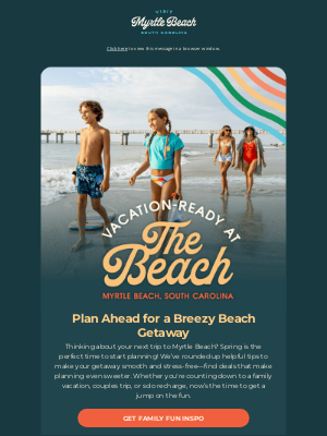 Visit Myrtle Beach - We Got You! Plan a Beachy Spring Escape 🌸