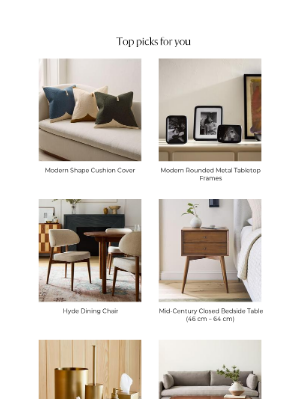 West Elm (Australia) - Elevated dining starts here