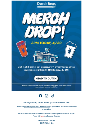 Dutch Bros. Coffee LLC - Can you hear it...?