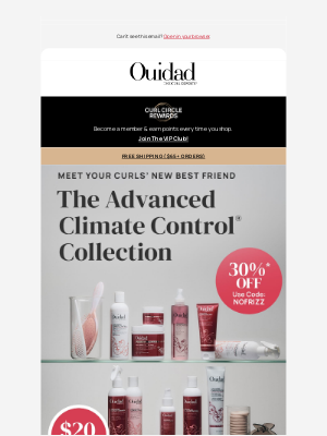 Ouidad - Last Chance - 30% off Frizz-Fighting Collection