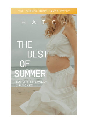 HATCH Collection - The Summer Must-Haves Event