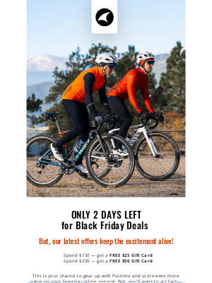 Pactimo - Only 2 Days Left to Save Up to 65%