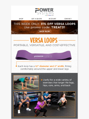 Power Systems - Treat yourself to new Versa Loops