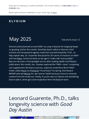Elysium Health - Why Forbes says Mosaic and Vision are “must-haves”