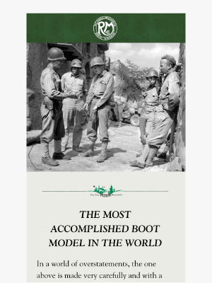 Russell Moccasin Co. - Fought in WWII, Conquered the AT, Set aviation records -There's only One