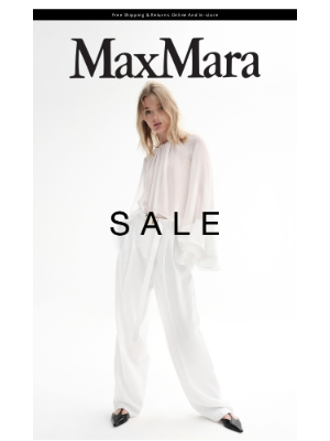 Max Mara - Spring / Summer 2025 Sale