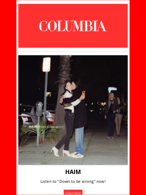 Columbia Records - Eddy, HAIM is here with new music!