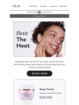 Olay - Dry Skin This Summer? 🏜️