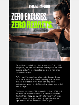 Spartan Race Inc. - Don't let someone else's story be the one that inspires you.