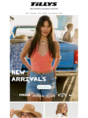 Tillys - 👀 Check Out New Arrivals