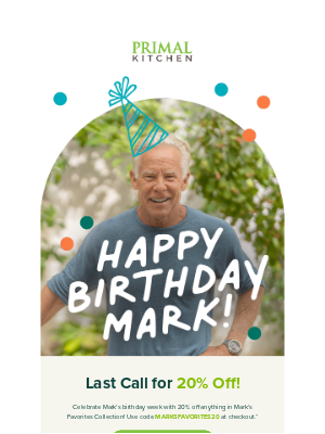 Primal Kitchen - LAST CALL: 20% Off 🥳