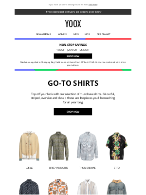 YOOX - Discover the shirts that are trending now >> >