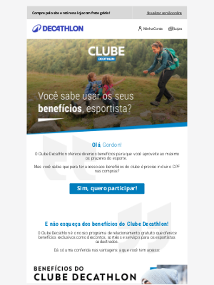 Decathlon (Brazil) - Você sabe como usar seus benefícios do Clube Decathlon, esportista? 🤔💙