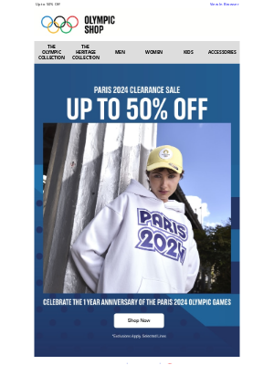 International Olympic Committee - Savings! Paris 2024 Merch Clearance