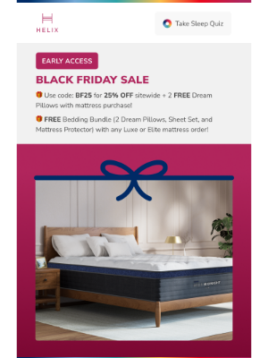 Helix Sleep - Your exclusive offer