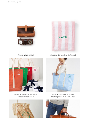 Mark and Graham - Final Hours to Order Monogrammed Gifts for Dad​
