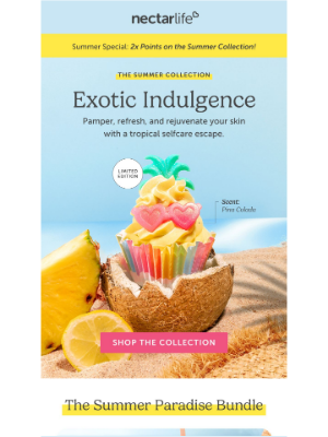 Nectar Bath Treats - NEW: The Summer Collection