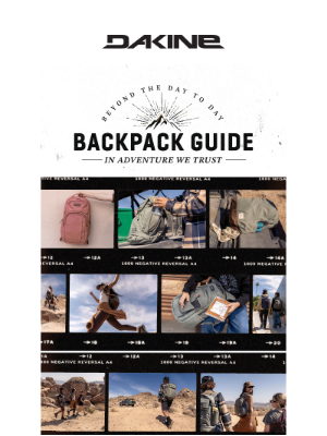Dakine Inc - FIND YOUR PERFECT PACK 🎒