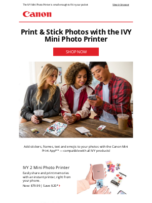 Canon - Print your favorite moments on the go! ✨